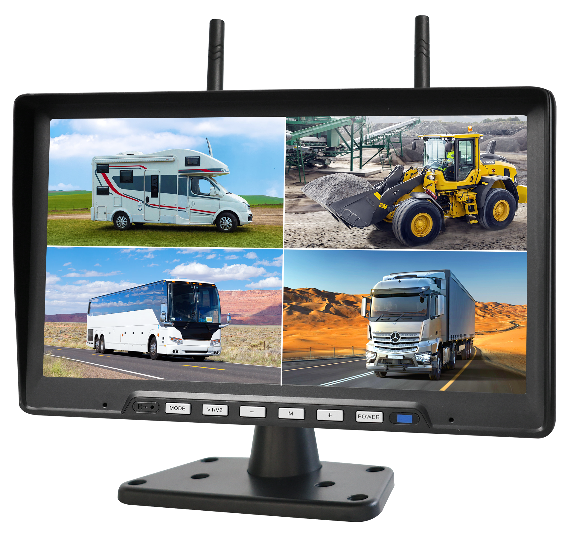 W108 10.1Inch Digital Wireless Camera System Long Transmission Distance